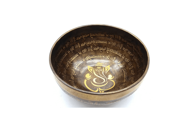 Bol Chantant Tibétain Ganesh 15cm